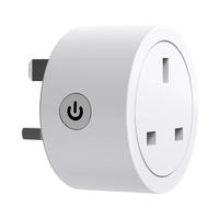 Prise intelligente Matter 16A, prise standard britannique, contrôle à distance par application, Homekit, automatisation domestique, prise intelligente Wi-Fi