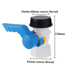 75MM 2.95" Coarse Thread Adapter for IBC <b>Container</b> Thread Adapter IBC <b>Water</b> Butterfly Valve <b>Water</b> Butt Tank Converter - Product Image 2