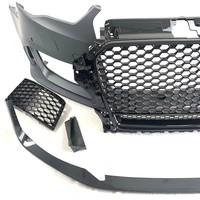 Topzonauto para Audi A3 RS3 2015-2018 OEM 2016RS3FB Parachoques Delantero Atornillable Sedán Hatchback Modelo PP 1 Año de Garantía