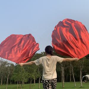 Banderas de Adoración Nayaking con Varillas Flexibles, Banderas de Danza con Alas de Ángel, Bandera de Danza de Iglesia, Semicírculo, 2 Banderas + 2 Varillas - Product Image 2