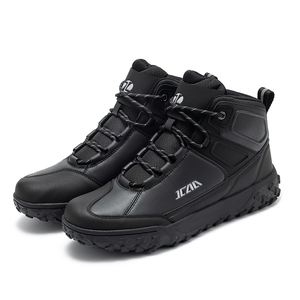 Stivali Protettivi Professionali da Moto per Uomo, Traspiranti in Rete, Antiscivolo, Asciugatura Rapida per l'Autunno - Product Image 1