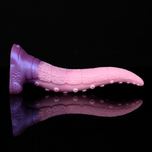2023 New Long Big Dragon Tongue <b>Dildo</b> with Sucker Huge Realistic Animal Penis Sex Toy Octopus Tentacle <b>Dildo</b> - Product Image 2