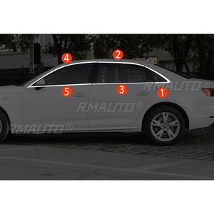 Tira Decorativa para Ventanas de Coche, Acero Inoxidable, Marco de Puerta, Componentes Exteriores para Audi A4L A4 2009-2016, Kit de Carrocería, Accesorios para Coche - Product Image 5