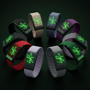 OEM Fashion Luminous Silicone Pattern Breathable Nylon Watch Band Replacement Straps Wristbands for Whoop 5.0 MG - Product Image 4