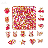 Feuille d'acrylique coulée scintillante 1/8 avec points dorés magenta pour découpe laser, accessoires capillaires, marque-pages, sous-verres et cadeaux personnalisés