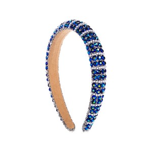 Diadema con diamantes de imitación y perlas coloridas con purpurina para <span class=keywords><strong>mujer</strong></span>, diadema acolchada con diseño de aro, accesorios para el cabello para niñas - Product Image 5