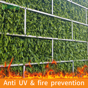 Muro <span class=keywords><strong>de</strong></span> Plantas Artificiales Decorativo para Fachadas Exteriores Personalizable YR - Ignífugo, Resistente al Sol y a las Llamas para <span class=keywords><strong>Diseño</strong></span> Comercial/Interior - Product Image 2