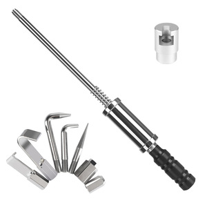 Kit de herramientas PDR para reparación de abolladuras en coches, martillo metálico, juego de reparación de pintura sin rayones para reparación de carrocerías de automóviles - Product Image 2