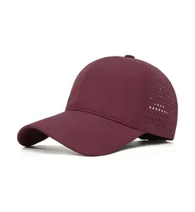 หมวกเบสบอลตาข่ายแห้งเร็วน้ำหนักเบา ระบายอากาศได้ดี นุ่มสบาย เหมาะสำหรับกิจกรรมกลางแจ้งทุกวัน ป้องกันแสงแดด - Product Image 5