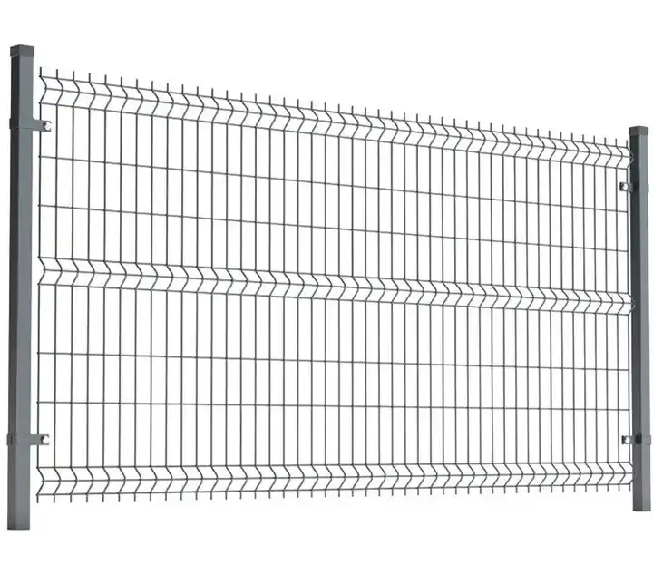 Valla de malla de alambre 3D recubierta de PVC para exteriores de alta calidad/paneles de valla de jardín soldados precio Filipinas