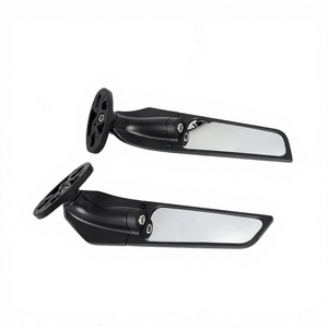 Rétroviseur latéral rotatif neuf pour moto compatible <span class=keywords><strong>CBR650R</strong></span>, CBR1000RR, CBR600RR, CBR250R, CBR300R, CBR400RR, CBR500R - Product Image 2