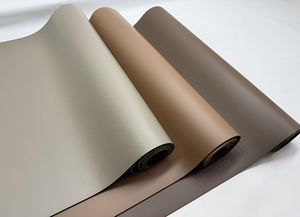 グレード天然ゴムヨガマットPUカスタムプリントレーザーエッチングロゴ楕円形アーチ型砂ヌードチョコレートブラウンコーヒー色 - Product Image 3