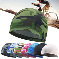 Logotipo personalizado Hombres Mujeres Casco de secado rápido Gorra de ciclismo Verano Anti-sudor Sombrero deportivo Motocicleta Bicicleta Montar Ciclismo Gorra interior