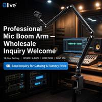 Support de microphone professionnel de studio en métal robuste pour podcast, bras articulé pour micro SM7B, fourni en gros par une usine avec 18 ans d'expérience