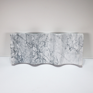 Portabottiglie Creativo Ondulato Moderno e Semplice in Marmo Grigio per Vino Rosso e Bianco, Decorazione per Casa, Sala da Pranzo, Bancone Bar, Scrivania - Product Image 4