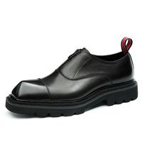 Chaussures mocassins à pampilles en cuir véritable pour hommes, authentiques, faites à la main, à bout carré, décontractées, pour tous les jours, adaptées aux mariages, populaires