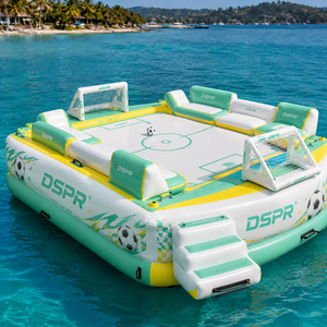 Plataforma Flotante Inflable Personalizada para Parque Acuático, Isla <span class=keywords><strong>Castillo</strong></span>, Campo de Fútbol, para Resorts, Clubes de Playa, Marinas y Alquileres al Aire Libre - Product Image 5