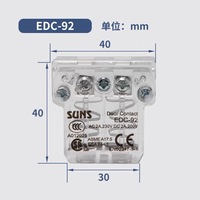 Contacteur de porte d'ascenseur moderne EDC-92 pour appartement, hôpital, hôtel avec construction en plastique