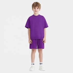 275 GSM 100% Short en coton, Short pour garçonShort avec logo personnalisé Short ample et décontracté à cordon Pantalon Impression bouffante Motif en relief - Product Image 1