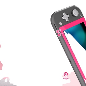 Film protecteur d'écran en verre trempé transparent HD avec bord rose vif pour console Nintendo Switch Lite - Product Image 5