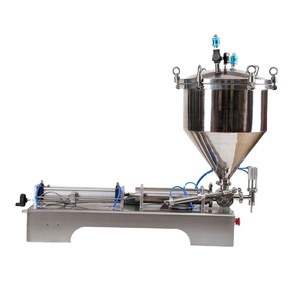 Machine de remplissage automatique pneumatique pour bouteilles de lait, marmelade, vinaigrette, crème, sauce tomate, avec système de conditionnement et remplissage PLC - Product Image 1