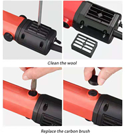 Tondeuse pour bétail et chevaux avec moteur puissant de 350 W pour le toilettage du bétail, pression de lame réglable
