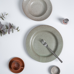 Juego de Platos Hondos de Porcelana Moderna con Diseño Moteado P&T, Vajilla Nórdica de Cerámica, Plato Hondo para <span class=keywords><strong>Restaurante</strong></span> - Product Image 1