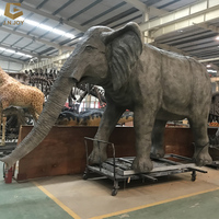 Aire de jeux AA-07 grandeur nature mécanique animatronique girafe simuler un animal à vendre