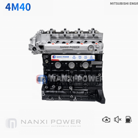 Motore 4M40 Short Block di Ricambio per Mitsubishi 2.8L Diesel Aspirato Naturalmente