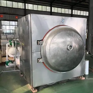 Máquina de secado al vacío por microondas industrial personalizada para secado de extractos