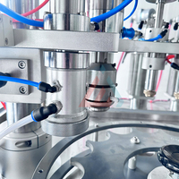 Ligne de production de machines de remplissage de gaz pneumatiques entièrement automatiques, pompe pour bidons et bouteilles métalliques, haute efficacité, facile à utiliser, pour produits chimiques