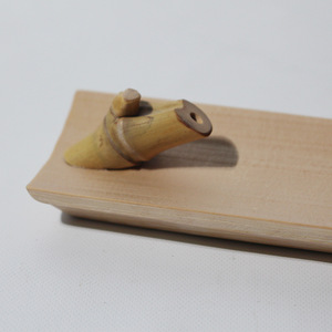 Hand Polished Bamboo Incense Holder Carbonized Incense <b>Burner</b> Tea Set Ornament Home Religious Use Anji Zhejiang Craft - Product Image 3