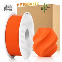 Filamen PETG Basic 1.75mm 1kg Isi Ulang Mudah Dicetak Ramah Pemula Permukaan Halus Kompatibel AMS Lite A1 combo A2L combo