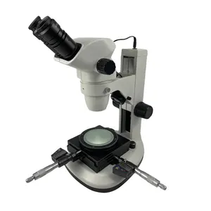 ZM6745B-D3D 0.67X-4.5XLEDズーム双眼ステレオ顕微鏡、XYデジタルメカニカルステージ付き産業用