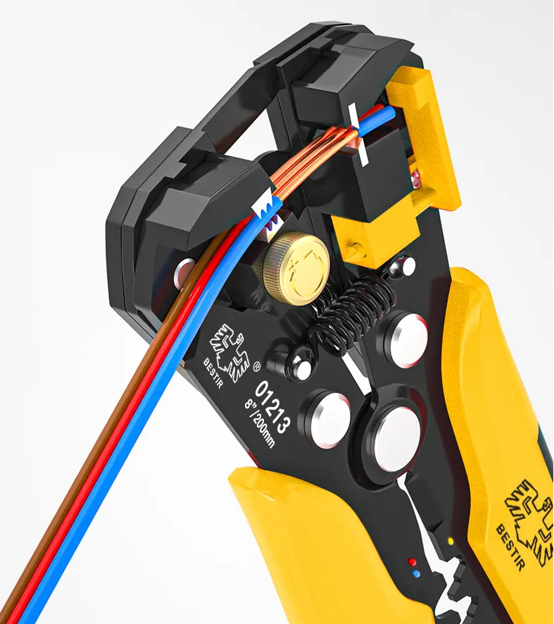 Wholesale multifunctional network cable automatic terminal crimper crimping Plier tool electrician tools wire stripper