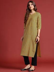 Geometric Printed Kurta - Product Image 4