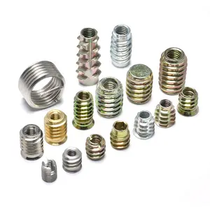 Hot Sale China Supplier Top-Rated Wood Insert Nut All Carbon Steel SS303