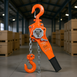 Paranco a Catena 1650 Libbre 5 Piedi, Attrezzatura di Sollevamento Industriale Manuale - Product Image 2