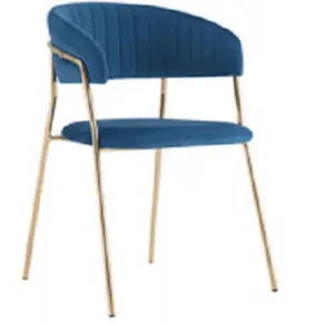 Purelyfeel Italian Minimalist Hong Kong Single Sofa Chair Stainless Steel Gold Plated Creative Living Room Leisure Chair