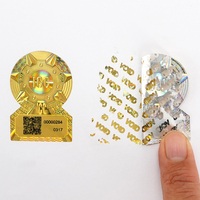 Autocollants holographiques laser VOID personnalisés pour l'impression numérique, sceau de garantie de sécurité anti-effraction