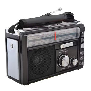 Radio Multifuncional de Alta Calidad con Bandas FM AM SW, Estilo Vintage, Batería Desmontable, Control de Volumen Giratorio, USB, Tarjeta TF, Bluetooth, AUX - Product Image 5