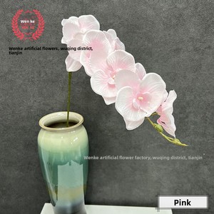 <span class=keywords><strong>Fleur</strong></span> artificielle <span class=keywords><strong>de</strong></span> phalaenopsis en soie imprimée en 3D, <span class=keywords><strong>d</strong></span>écoration pour la maison et les mariages, accessoires <span class=keywords><strong>de</strong></span> photographie en extérieur, vente en gros - Product Image 6