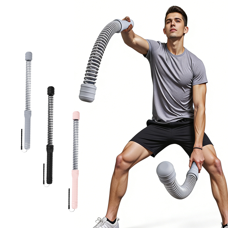 Gym Fitness Portable Chest Arm Strength Training Non-Slip Heave Duty Spring Swing Ropeless Cordless Battle Rope