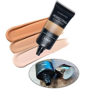 18 لونًا من العلامة الخاصة أساس سائل نباتي مقاوم للماء يدوم طويلاً غير لامع بتغطية كاملة - Product Image 2