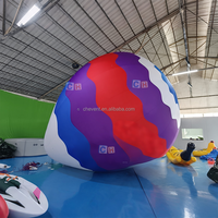 Modèle de ballon à air chaud gonflable géant personnalisé, ballon décoratif gonflable pour la promotion commerciale, publicité extérieure