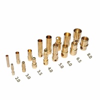 Connecteur banane 2mm 3.5mm 4mm 5.5mm 6.0mm 8.0mm, contact en laiton, 1P mâle/femelle, application alimentation, IP67, 20A 230V, adaptateur