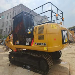 Bonne condition de travail Pelle sur chenilles Caterpillar 320D d'occasion bon marché pelle hydraulique Cat 320D en stock - Product Image 2