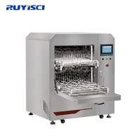 RUYISCI CTLW-200 Laboratory Bottle Washing Machine, Glass test Tube, Beaker, Culture Vessel, Cleaning and Drying Device