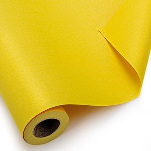 Papel Kraft Amarillo Virgen Reciclable en Rollo para Envolver Regalos, Manualidades y Proyectos DIY, Ecológico y Compatible con el Medio Ambiente - Product Image 1