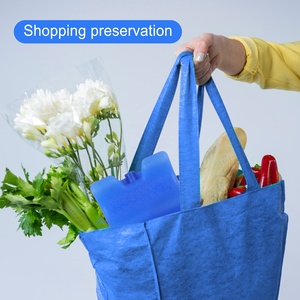 Paquete de <span class=keywords><strong>Gel</strong></span> Refrigerante Instantáneo para Congelador, Ladrillos Térmicos Aislantes para Caja Fría con Material PE, Cierre Hermético para Mantener los Alimentos Frescos - Product Image 6